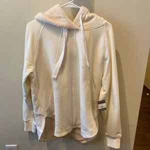 NWTs Eddie Bauer Sherpa fleece lined sweatshirt